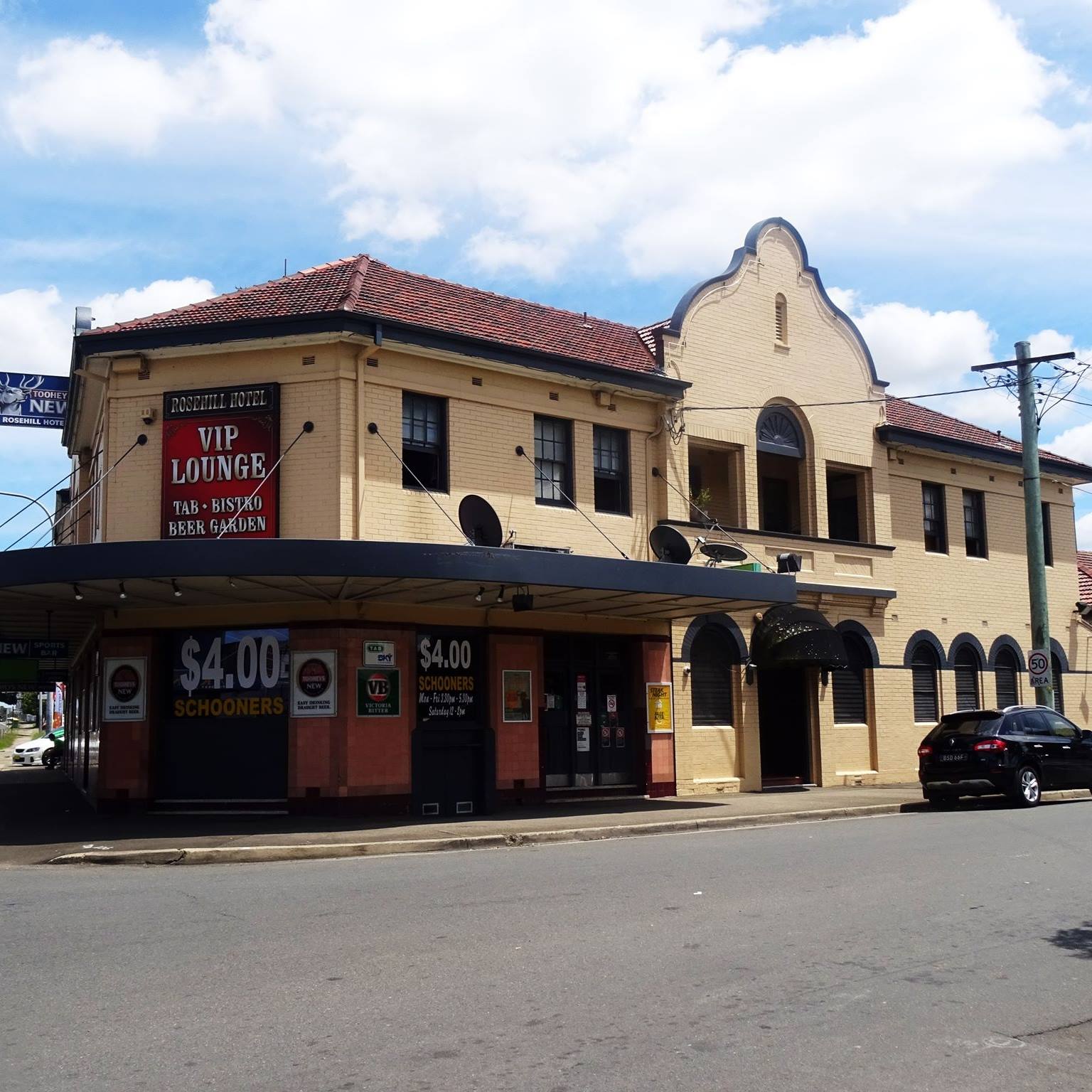 Rosehill Hotel, Granville Pub Rooms Directory